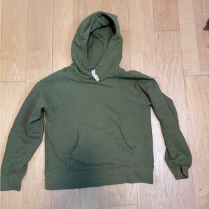 lululemon athletica Olive Green Women's Hoodie Sweatshirt